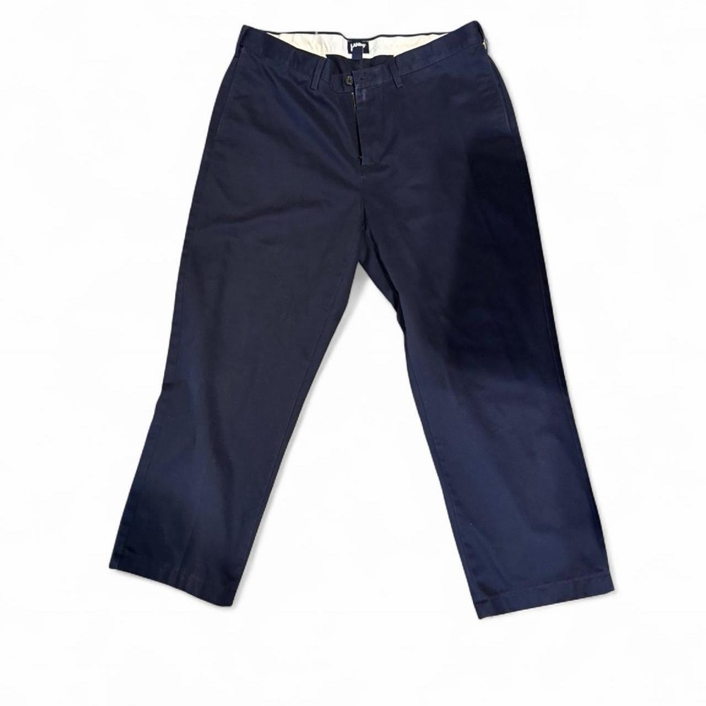 Vintage Lands’ End navy blue chinos
